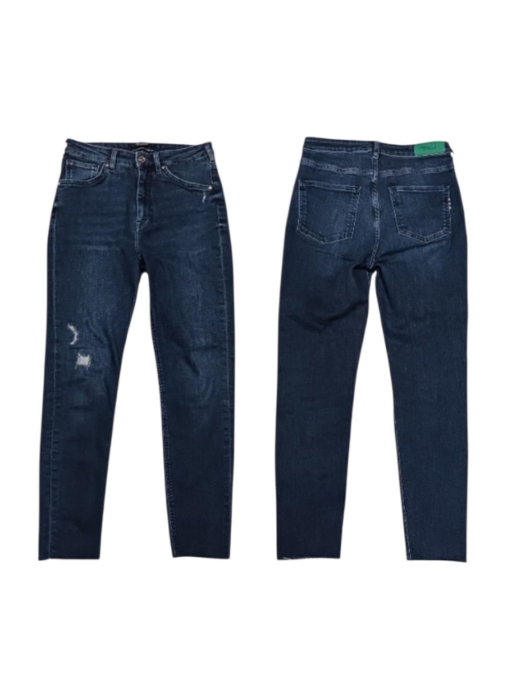 Scotch & Soda Haut High Rise Skinny Cropped Jeans